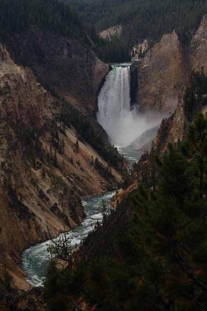 the Lower Falls